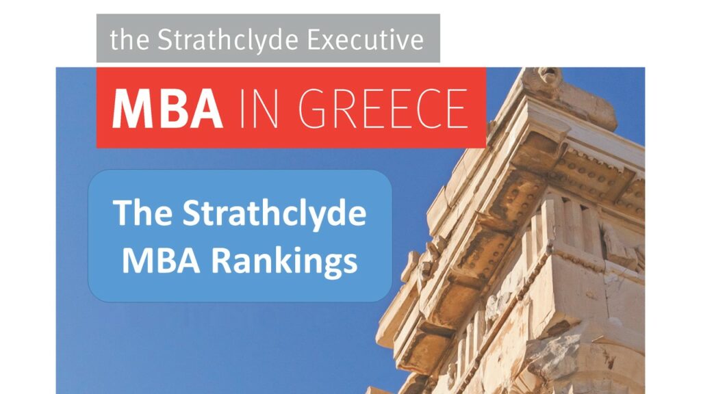 MBA rankings International Rankings MBA Strathclyde